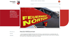 Desktop Screenshot of feuerwehr-nortorf.de